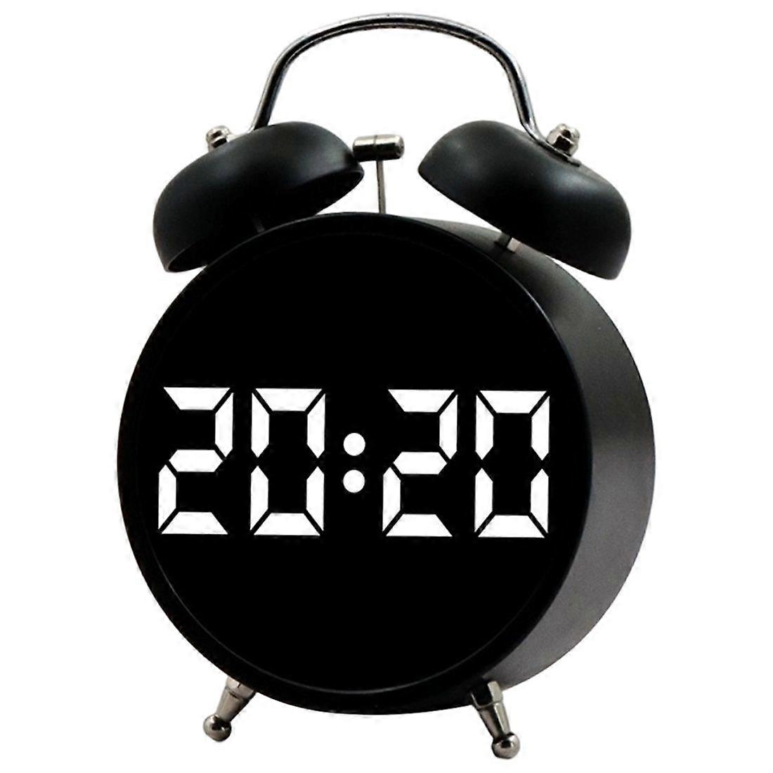 High Quality Extra Large Sound Alarm Clock with LED Screen Simple Number Clock Multifunctional Clock A