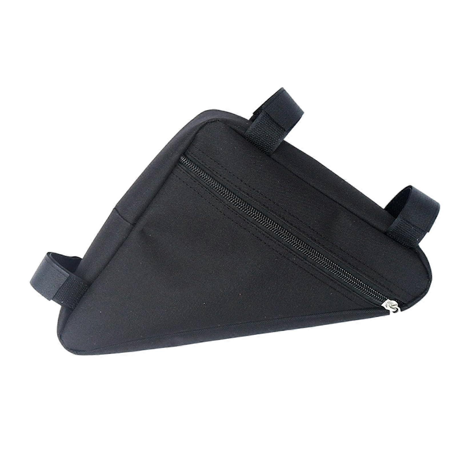 Waterproof Large Capacity Bike Frame Bag for Commuting Cycling with Adjustable Strap