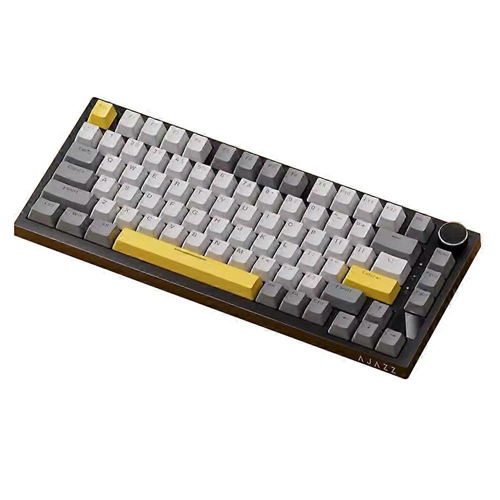 AJAZZ AK820pro Wireless Mechanical Keyboard Bluetooth-compatible Tri-Mode with Flying Fish Switches 