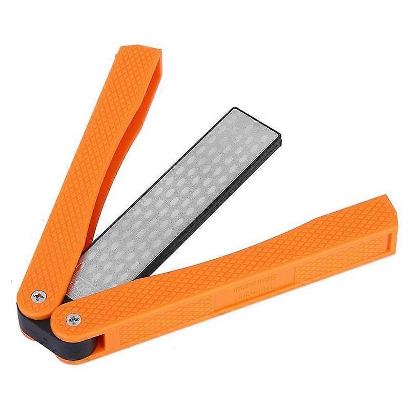 Double Sided Diamond Sharpener, Orange