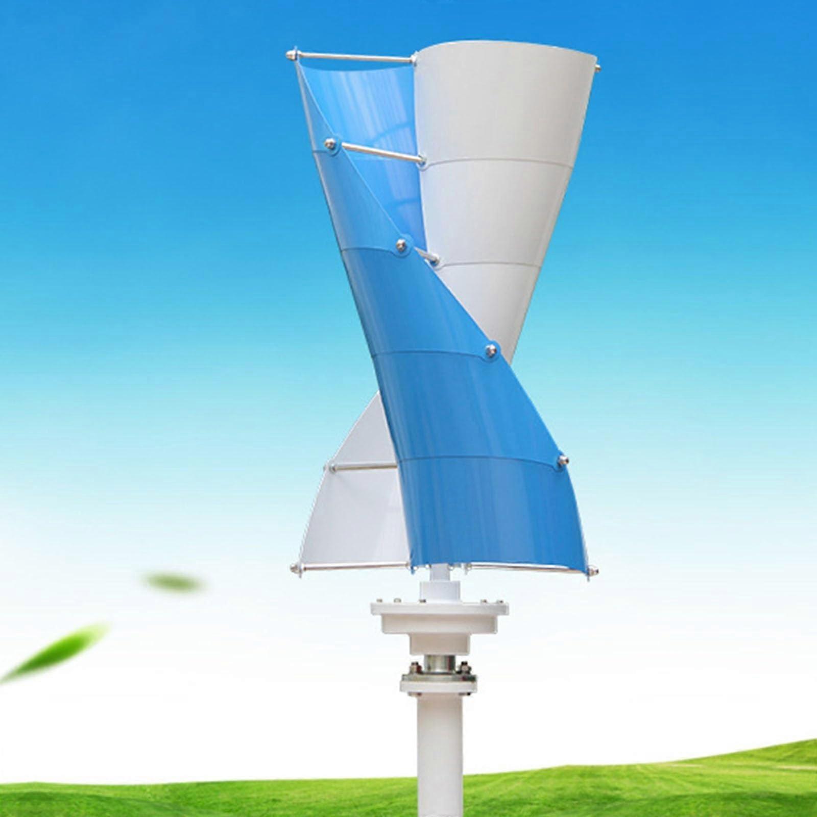 Vertical Axis Wind Turbine Kit 200W with Low Wind Startup, OffGrid Power for Home and Remote Use