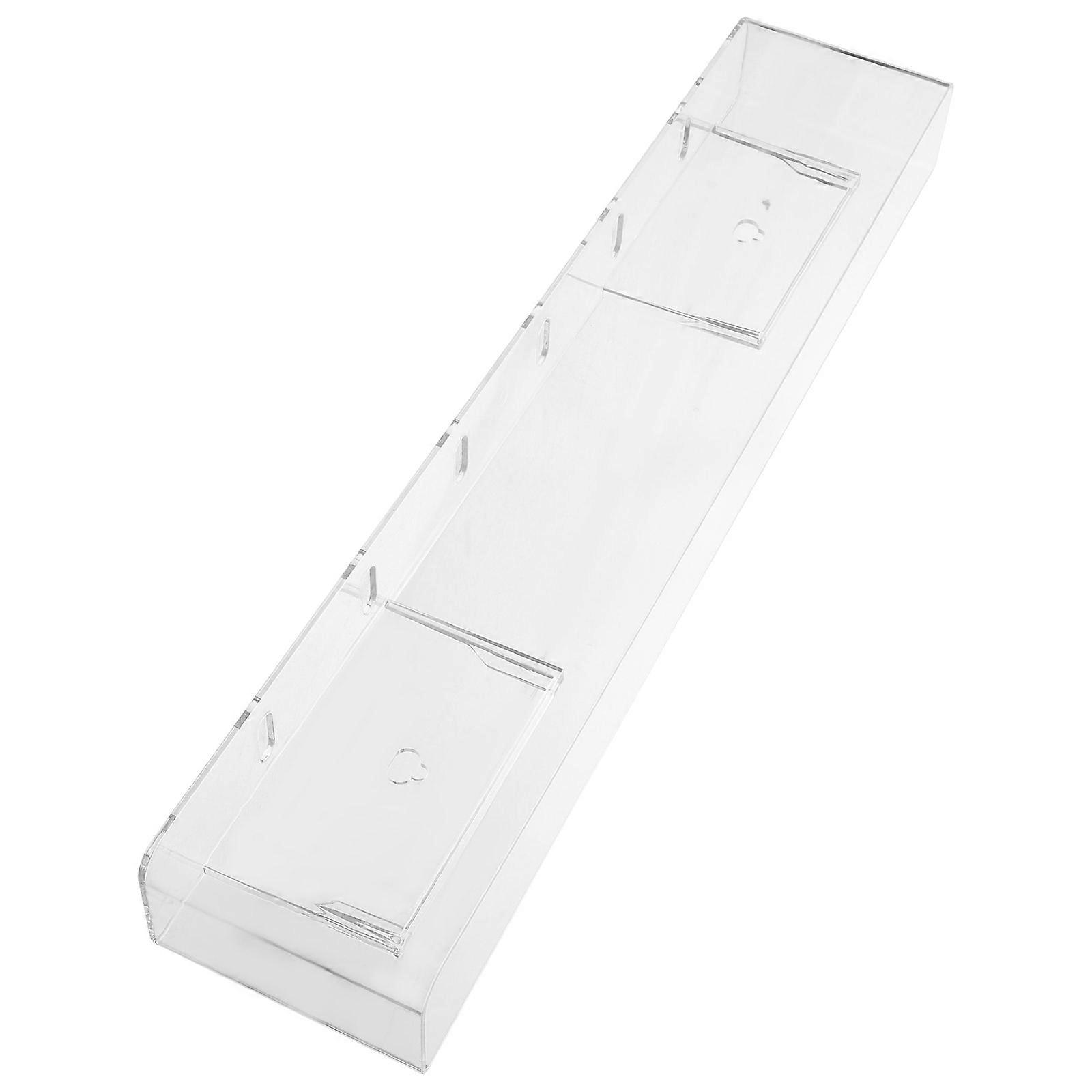 Household Cd Storage Rack Acrylic Stand Rack for Storage Use Transparent