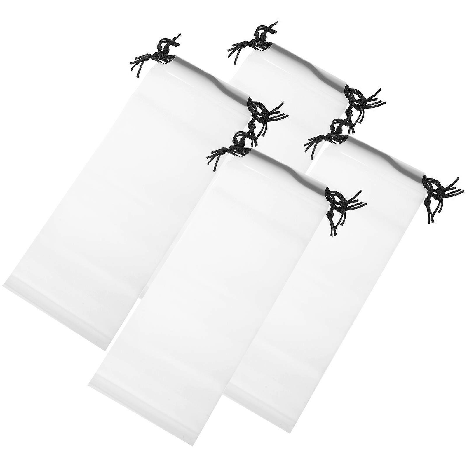 Foldable Umbrella Bag Transparent for Rainy Day Use 4Pcs Umbrella Storage