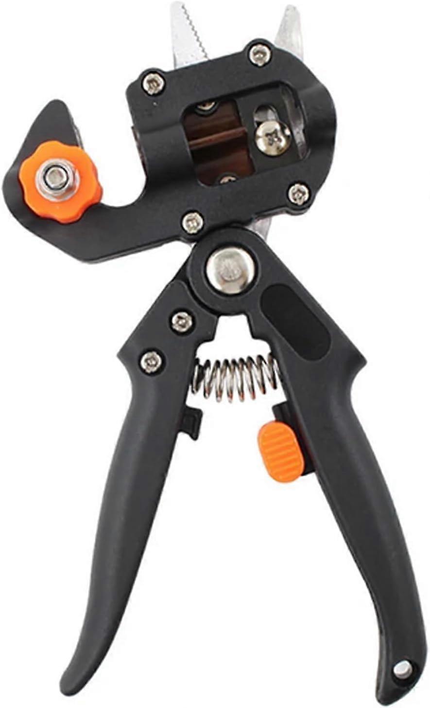 Grafting Tool with Carrying Bag, 2 in 1 Pruning Shears for Fruit Trees with Precise Cuts
