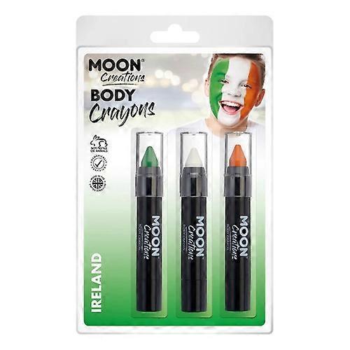 Moon Creations Body Crayons Set (Pack of 3)