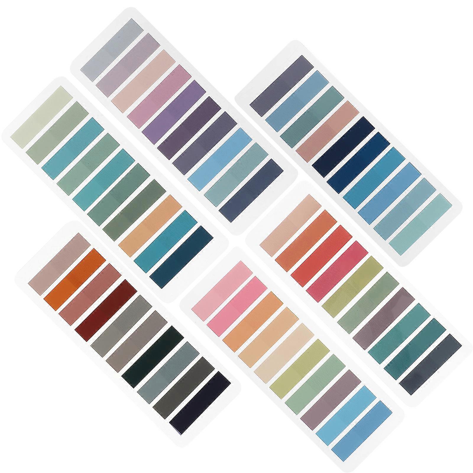 Colored Sticky Tabs Book Annotation Tabs for Reading with 1200Pcs Markers