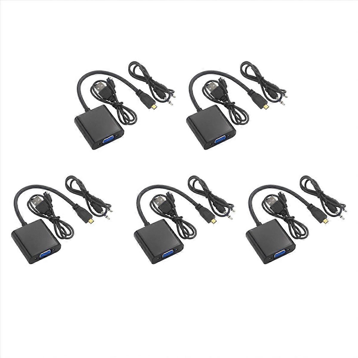 Micro- to VGA Adapter Cable with USB Cable for 4