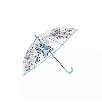 Disney Stitch & Angel Kinderparaplu – Doorzichtig – 72 cm – Officieel Product