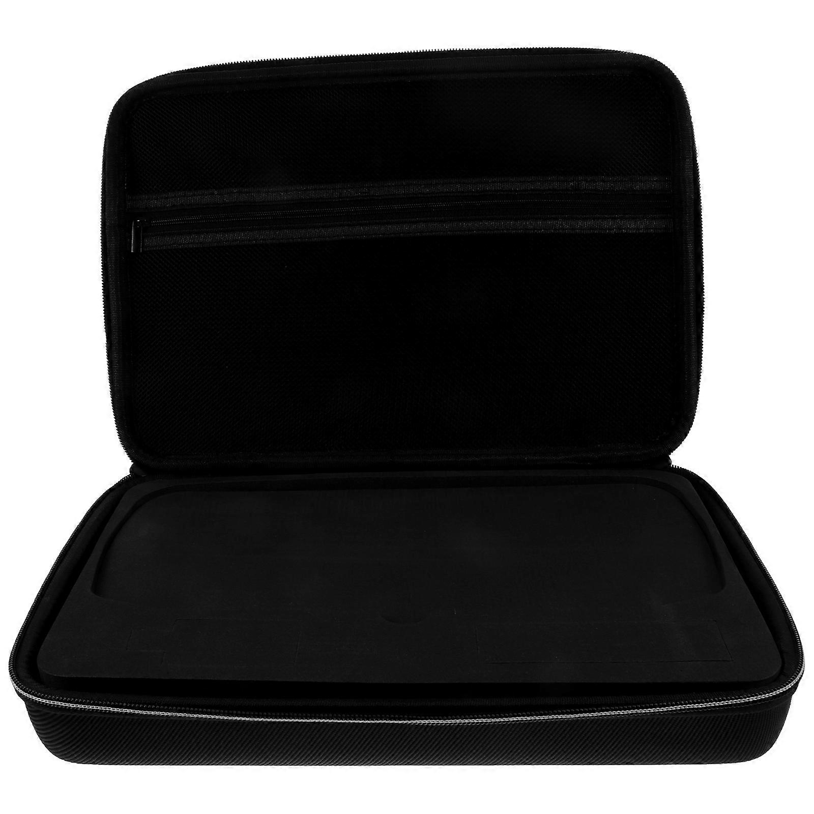 Black Game Console Carrying Case for Durable Storage