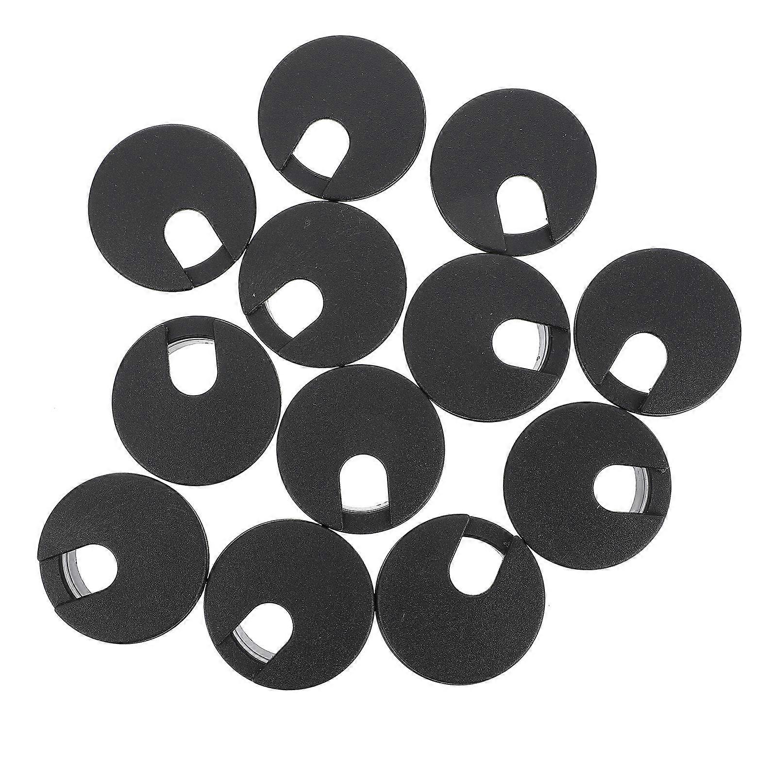 Cable Wire Grommet Round Cover for Computer Desk with 84Pcs Items