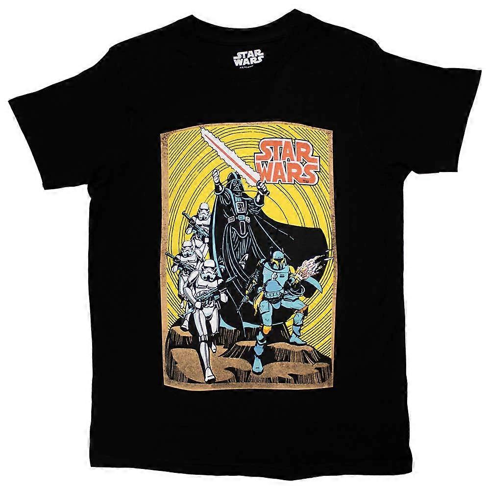 Star Wars Vader Command Scene T-paita