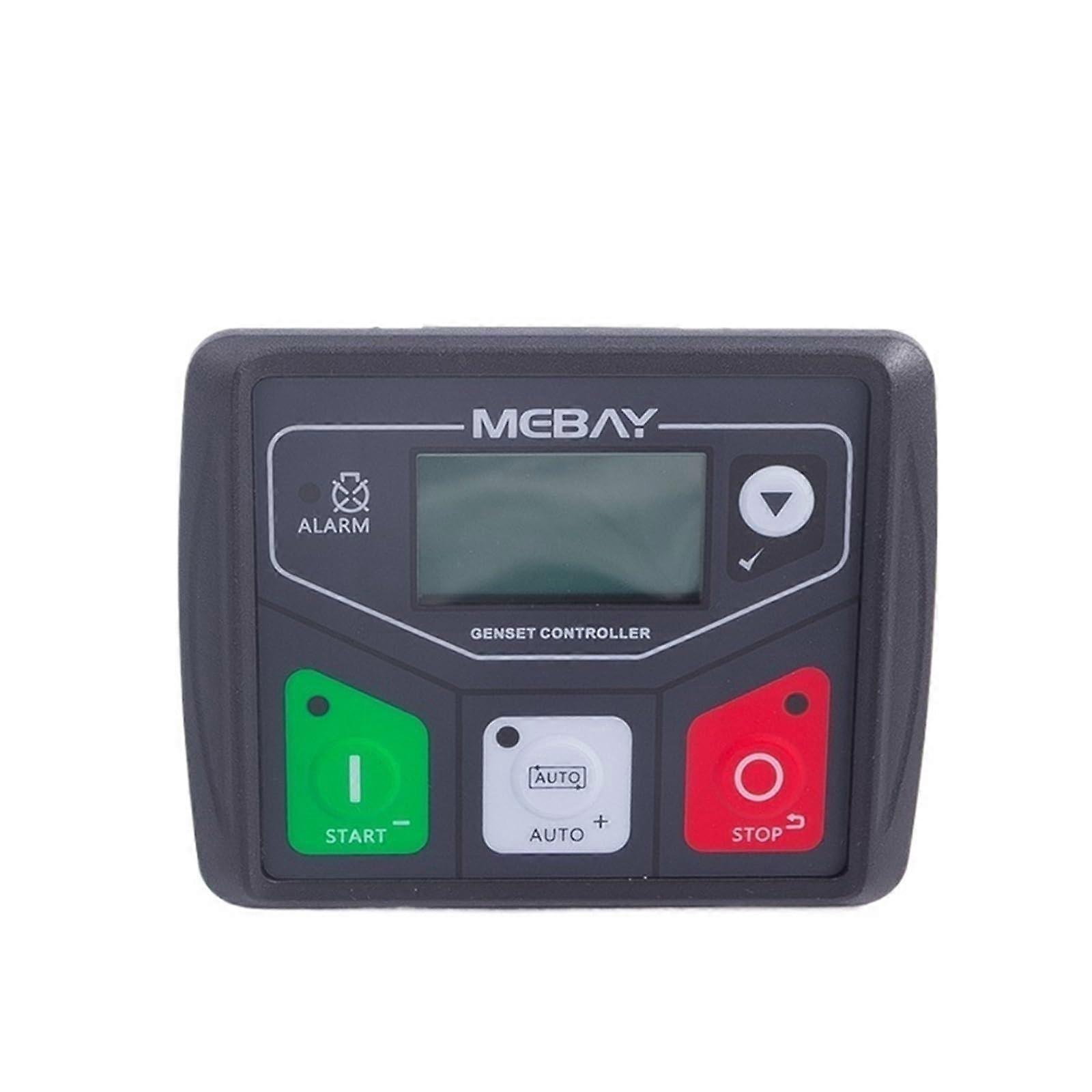 Diesel Generator Control Panel with Automatic Start Stop, USB Programmable Compact Genset Module