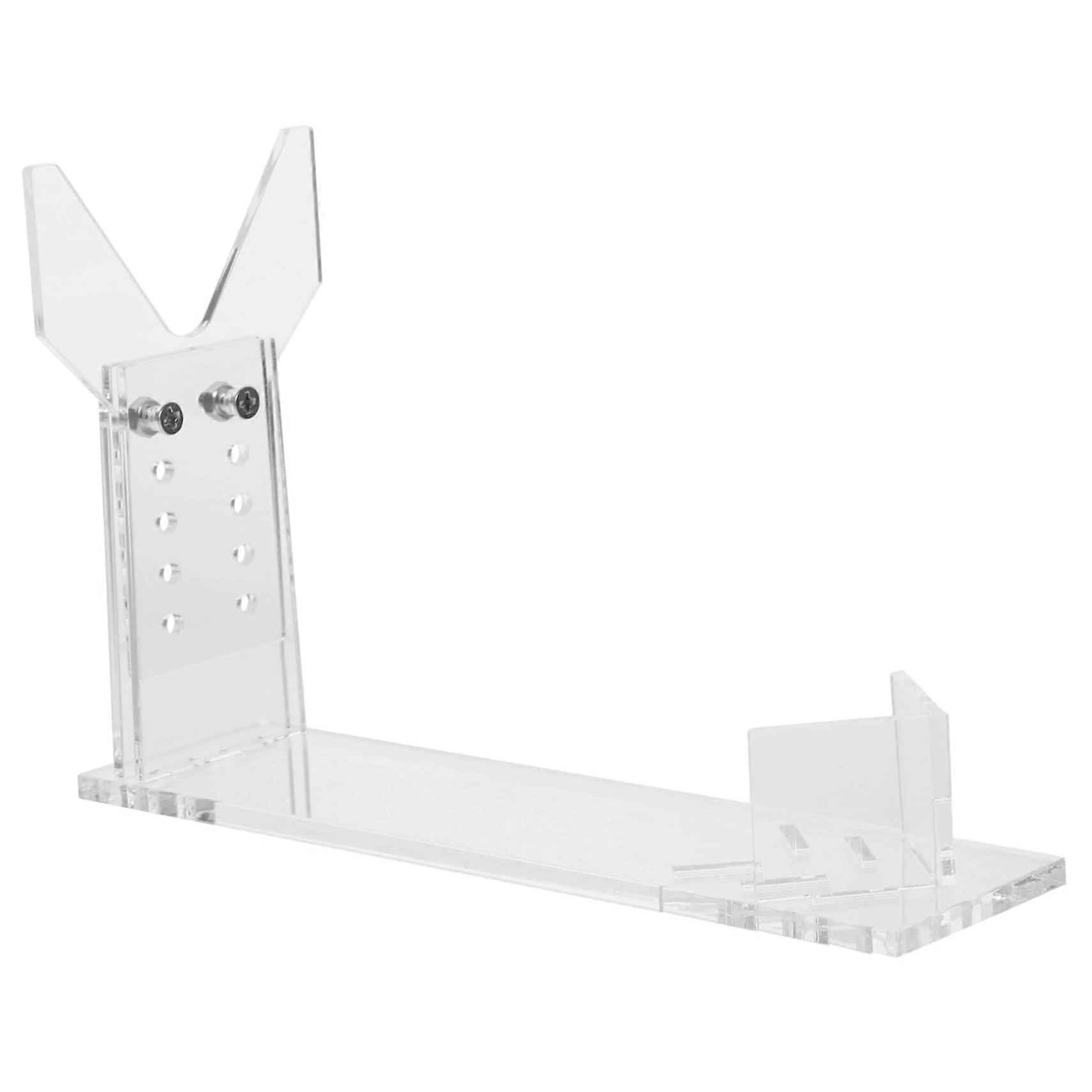 Adjustable Acrylic Action Figure Display Stand with Clear Stable Support for Models and Dolls
