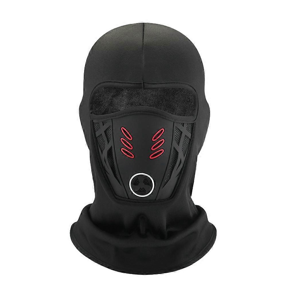 Topi Musim Sejuk, Topi Keledar Bersepadu Leher, Topeng Muka, untuk Lelaki og Wanita, Sesuai untuk Angin, Motosikal og Ski, Basikal, I1H9, 1 Kep