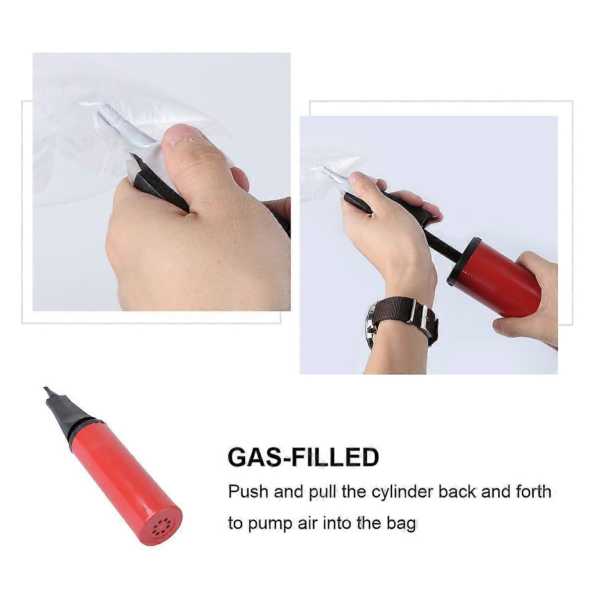 100pcs Transparent Buffer Bag Inflatable Air Packaging Semi-circular Air Bag