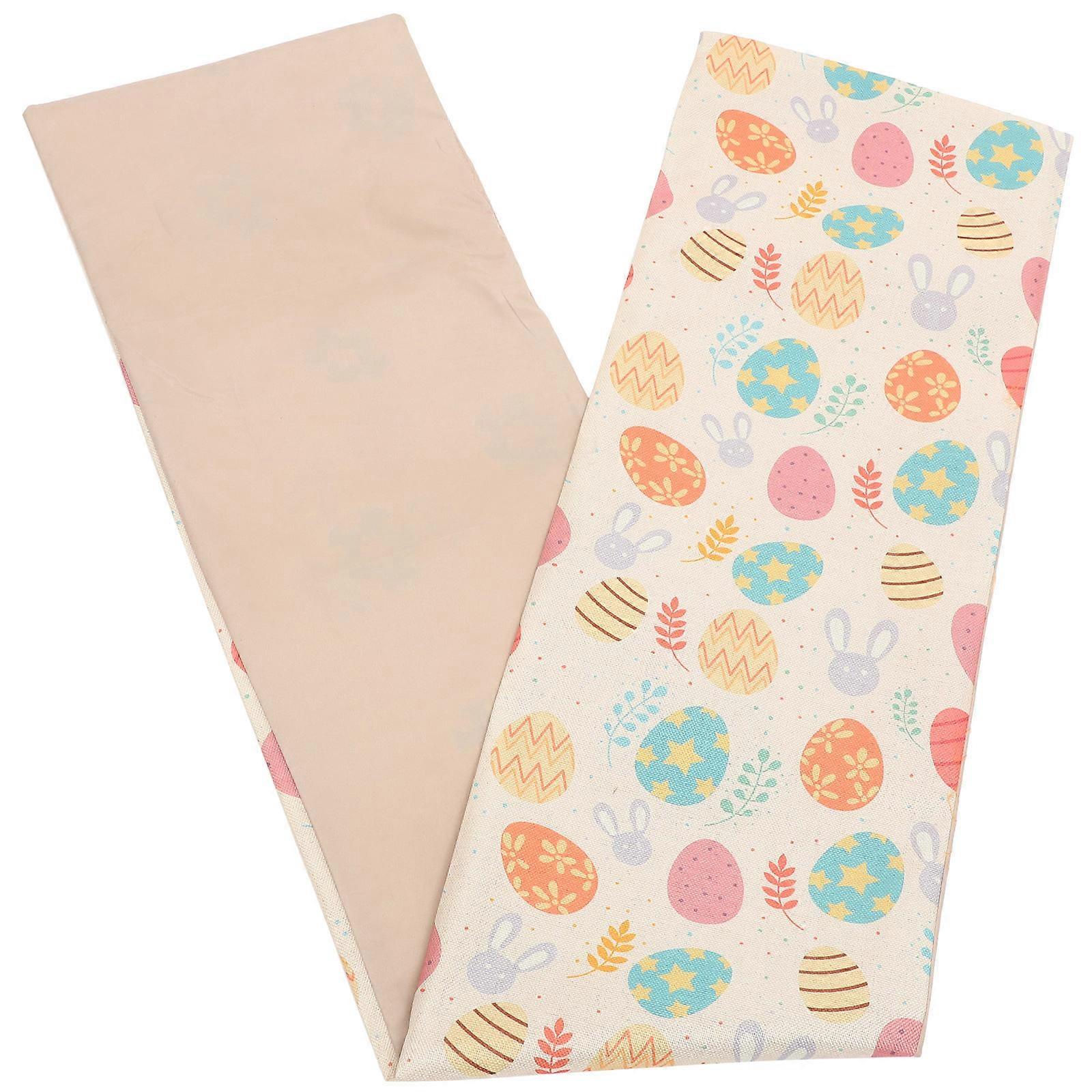 Easter Party Table Runner for Decoration Use 3Pcs with Assorted Color Design