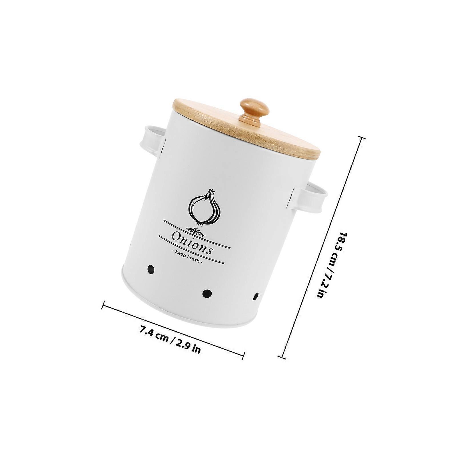 Multi-Function Vegetable Bin with Bamboo Lid
