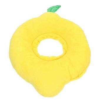Pet Recovery Cone Cat Plush Elizabethan Collar Anti-Licking Yellow