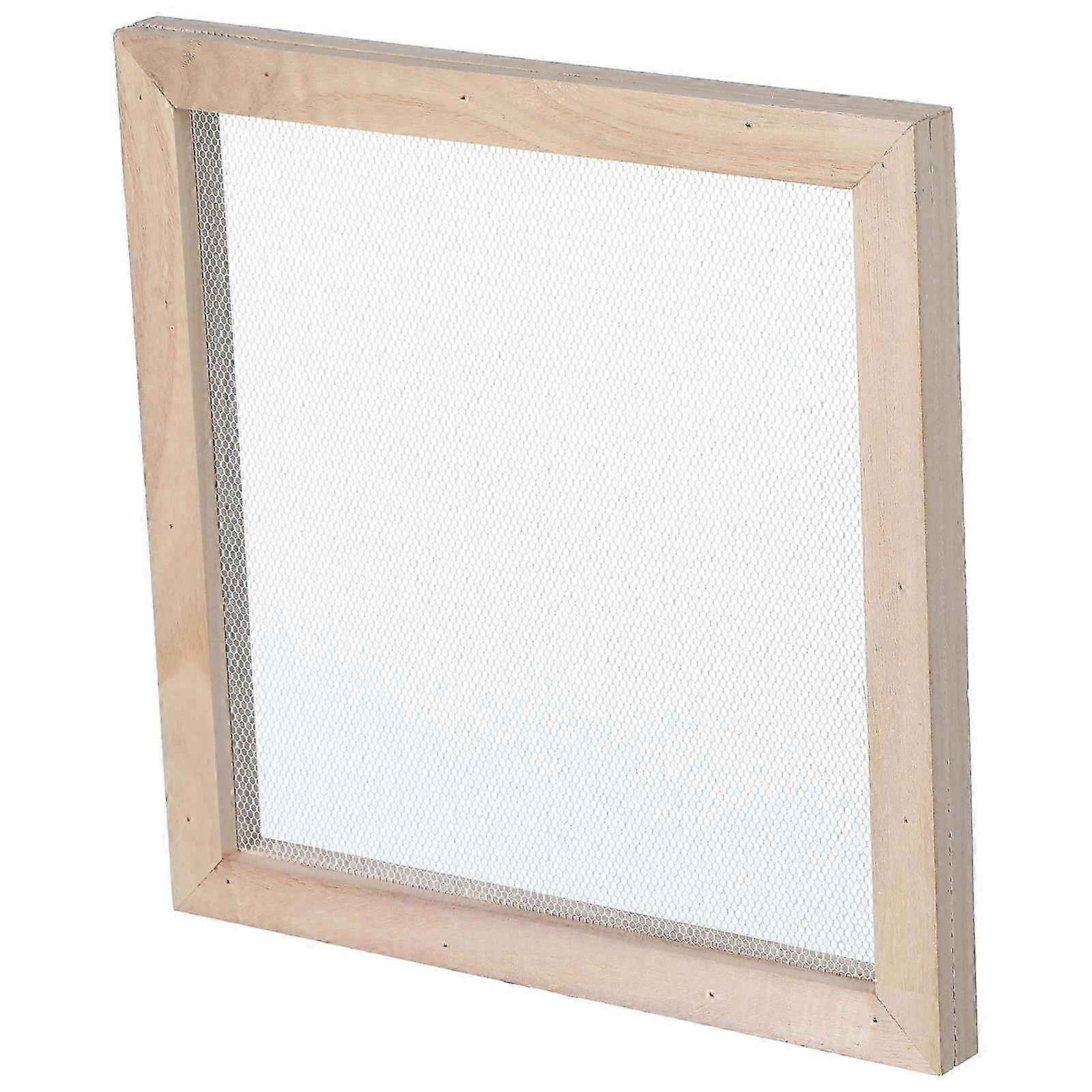 Handmade Paper Making Frame Wooden Screen for Educational Use
