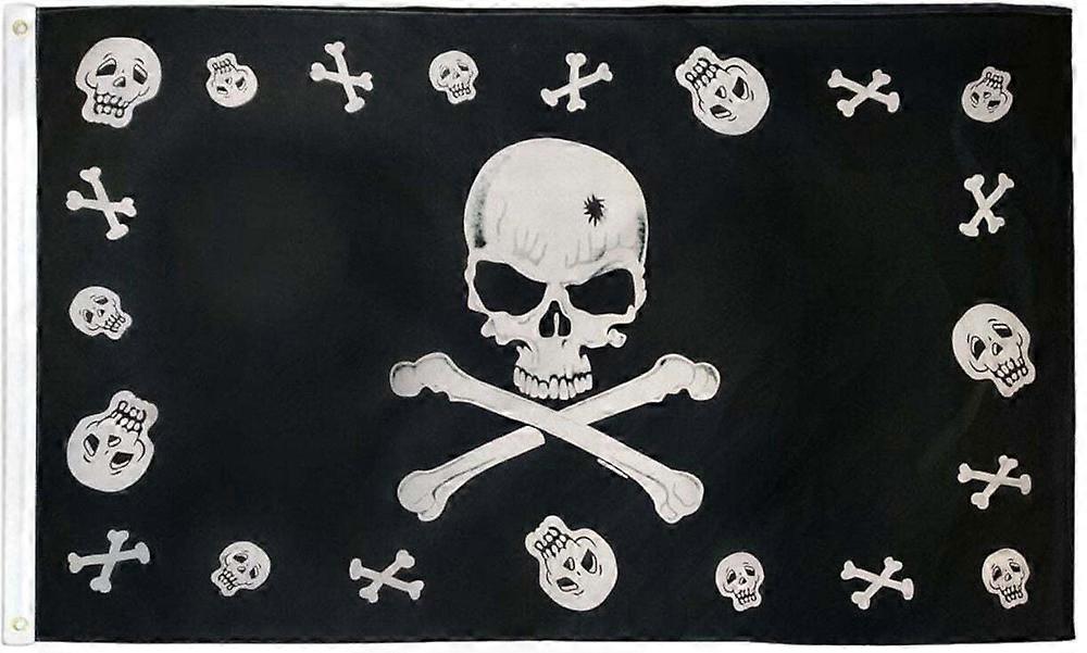 Drapeau pirate Skull and Bones CBQ-046