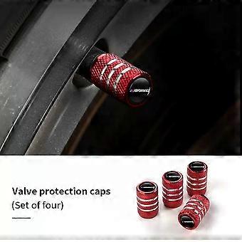4pcs/set Fit For  BMW Car Styling Zinc Alloy Car Tire Valve Caps Wheel Tires Stem Air Cap Airtight Covers Car Accessories