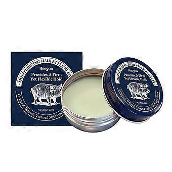 Vezelpommade, stevige en soepele fixatie voor de hele dag, stylingbalsem met minimale glans en zonder schilfers, gemakkelijk uit te wassen, voor alle haartypes.