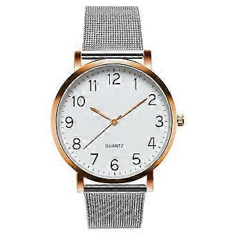 Damenuhren Mode Damenuhr Edelstahl Analog Analog Uhr Armband Neue S