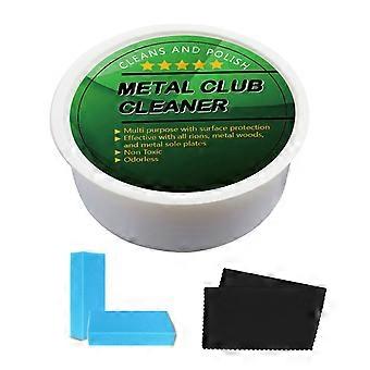 Limpador de tacos de metal de golfe Removedor de ferrugem Kit de polimento de ferro de golfe Cunhas Putters Escova Esponja Esponja Acessórios de golfe Conjunto de cuidados com tacos de golfe