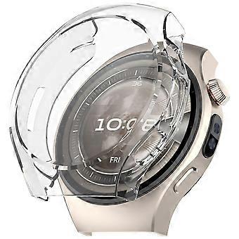 For Huawei Watch 5 46mm Electroplated Full Cover TPU Protective Case Transparent