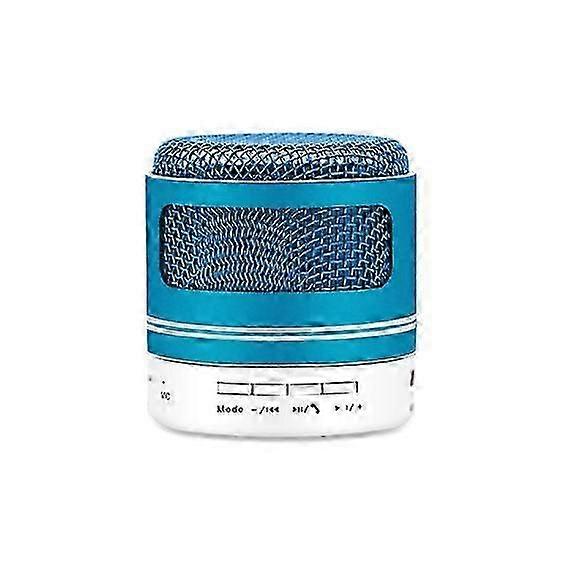 Bluetooth speaker smart touch night light, bedroom bedside light(Blue) 26-27