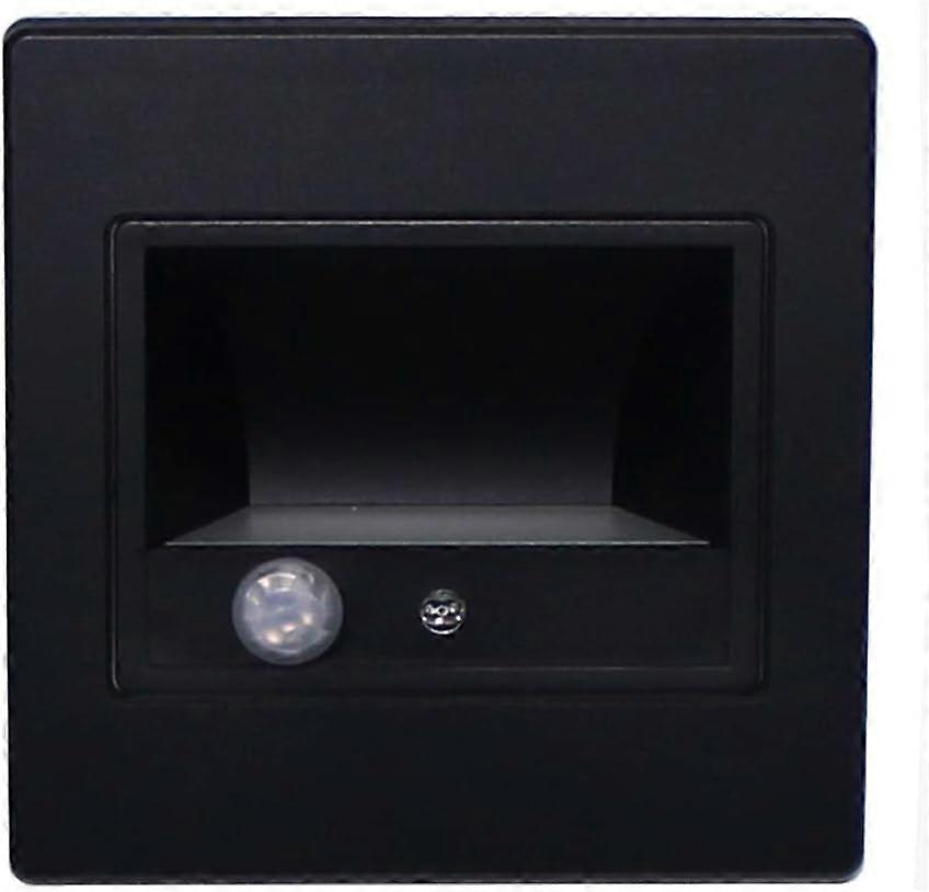 Led Step Lights Motion Sensor Stair Light 1.5W Black