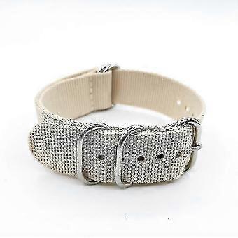 18-24mm NATO Nylon Watch Strap for 007, Military Sports Army Fabric Band Rainbow Blue