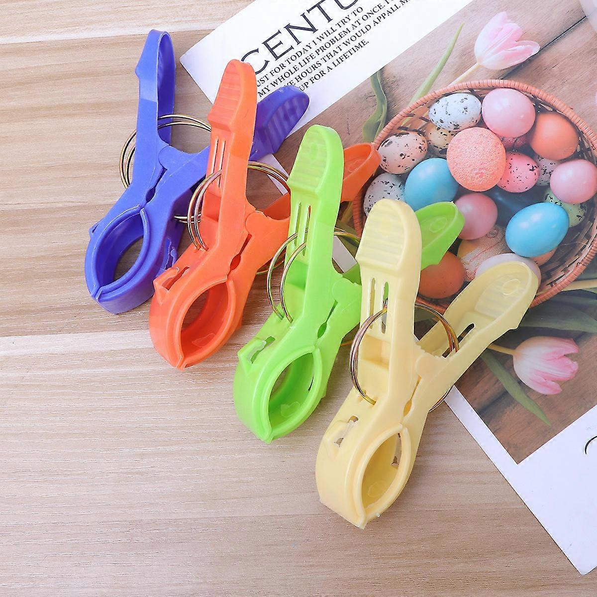 Quilt Clips Large Plastic Clips for 8Pcs Assorted Color Multipack