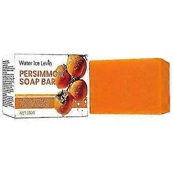 Persimmon Soap Bar For Body Odor Control, Natural Deodorant Body For Old People Smell, Remove Strong Smell, Organic Eliminating Odor Wash Soa