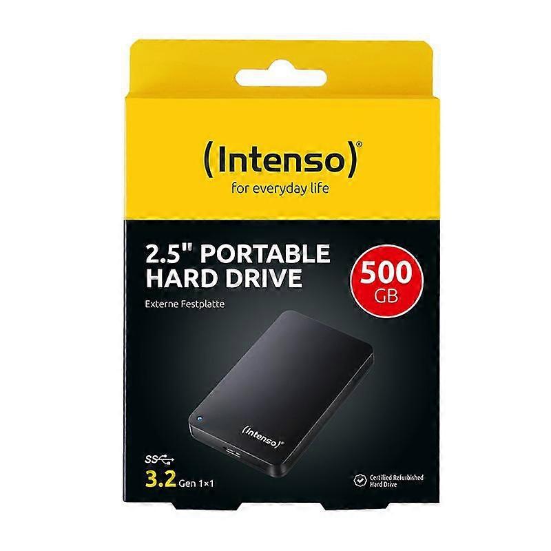 500 GB 2,5" USB 3.0 Sort