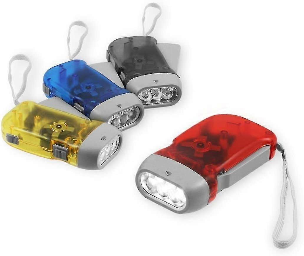 4 Pack Led Flashlight Portable Flashlight 3 Led Flashlight