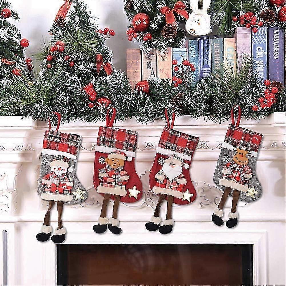 Christmas Stocking Christmas Boot Stocking Hanging Christmas Stocking