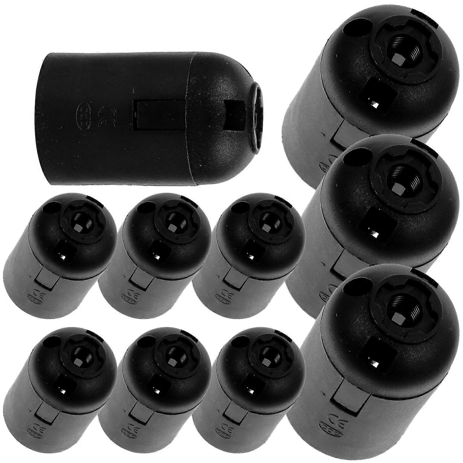 10pcs Light Socket Replacement Lamp Holders E26/E27 Lamp Socket for DIY Project