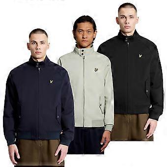 Lyle & Scott Herre Bomuld Harrington Letvægts Åndbar Golfjakke