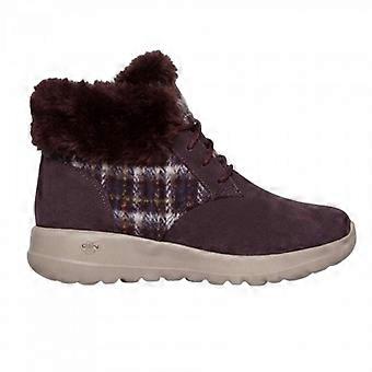 Skechers Womens/Ladies Go Joy Tartan Suede Trainers