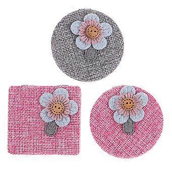 Foldable Cosmetic Mirror Desktop Makeup Mirror for Makeup 3Pcs Set