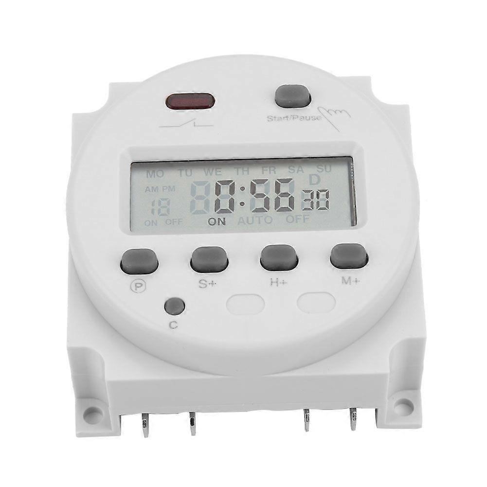 CN102A Digital LCD Electronic Timer Cycle Countdown Time Control Switch (220V)