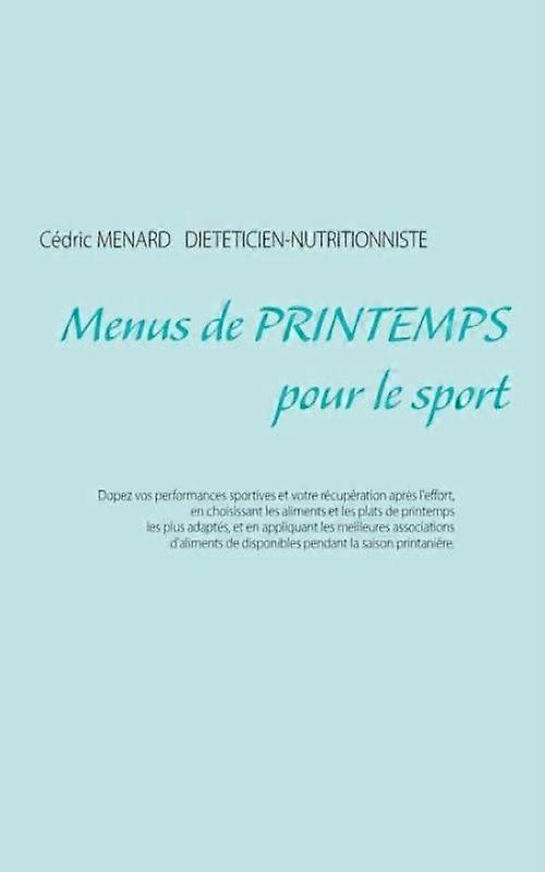 Menus De Printemps Pour Le Sport