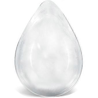 Mastectomy Breast Prosthesis Teardrop Silicone Forms Concave Bra Inserts Pads for Women Swim(1 PC)