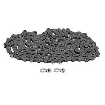 9 Speed Bike Chain Professional Medium Carbon Steel Replacement Bicycle Chain for Mountain Bikes Road Bikes Folding Bikes