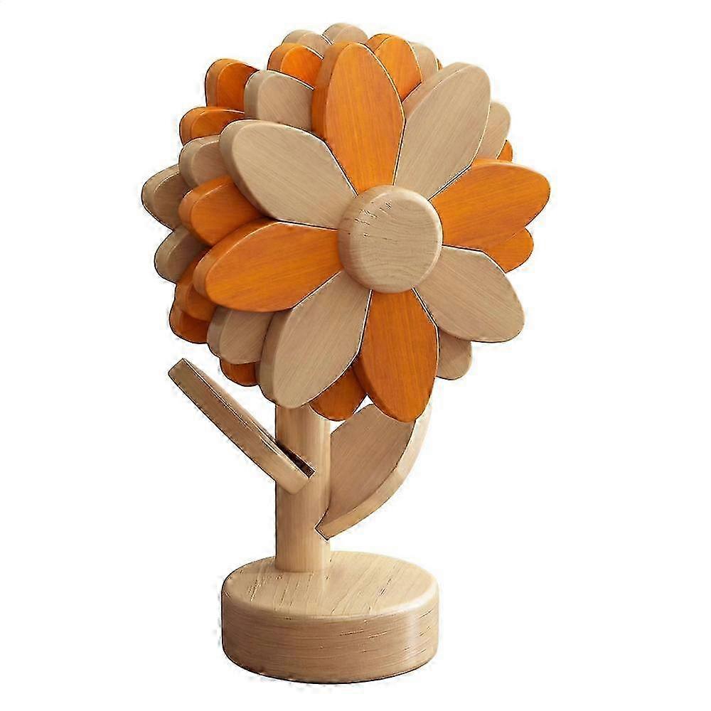 Sunflower Foldable Beech Wood Trivet