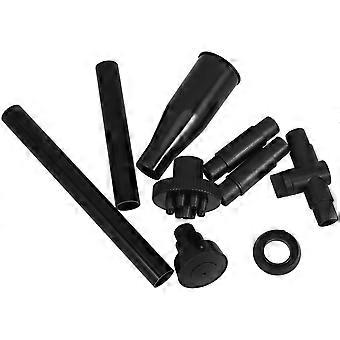 Fish Tank Fountain Pump Nozzle Kit Featuring 9Pcs Mushroom Fountain Spray Heads
