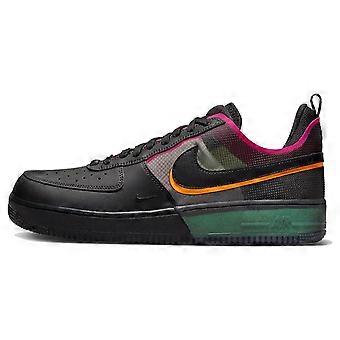 Nike Air Force 1 React Schwarz Schwarz Team Orange Pink Prime DH7615-001