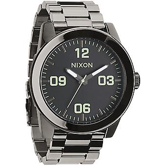 Nixon corporal reloj para Hombre Analógico de Cuarzo con brazalete de Acero inoxidable A3461885