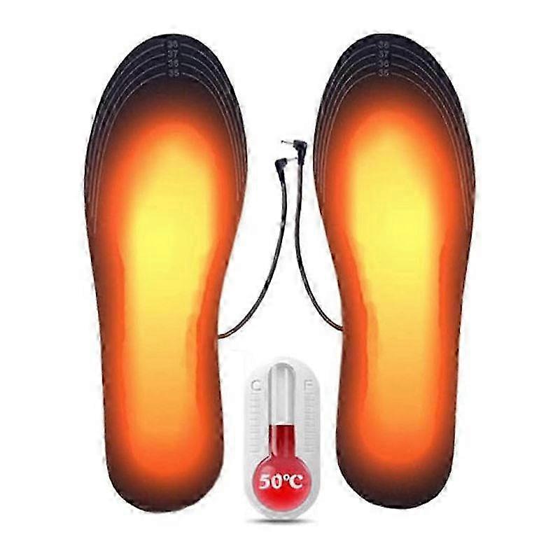 Washable USB Heated Insoles Adjustable